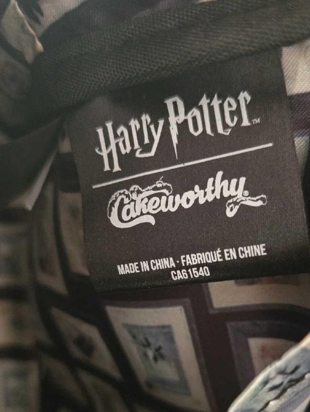 Cakeworthy × Harry Potter Colab Black 